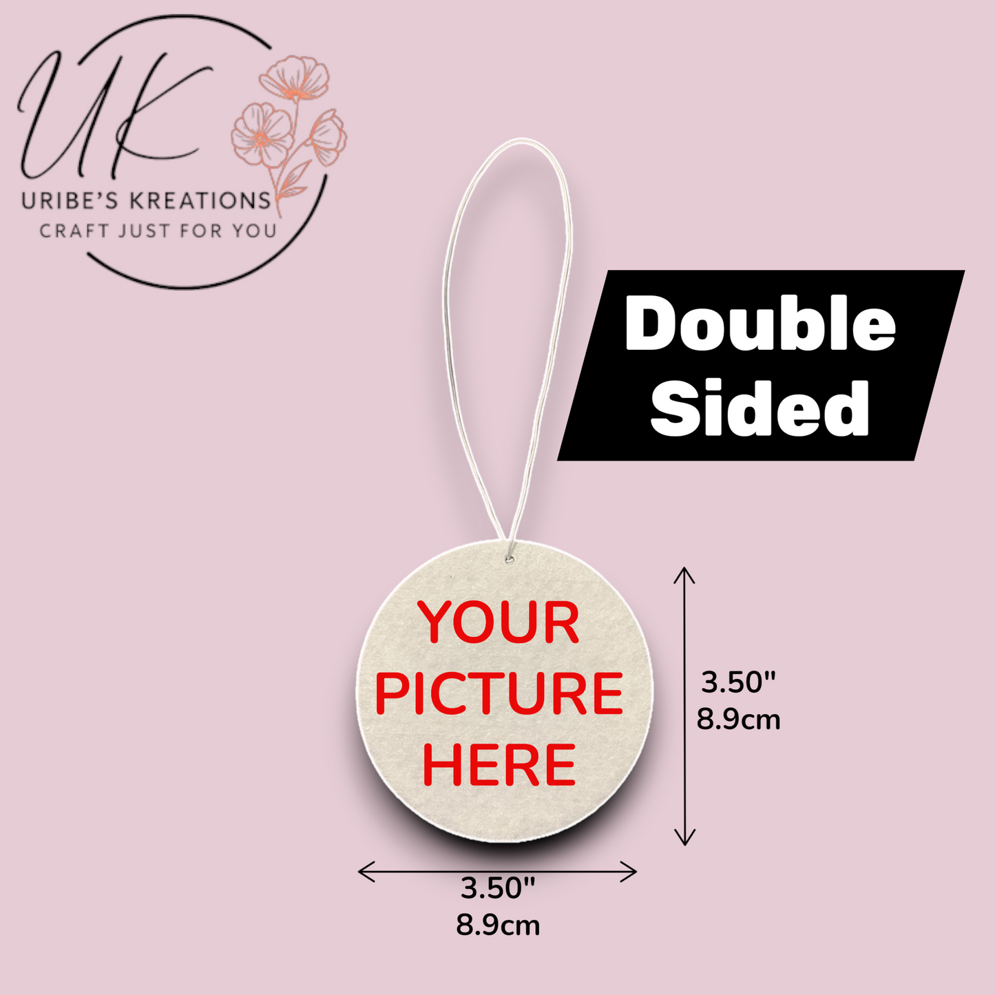 Custom Air Fresheners (Circle)