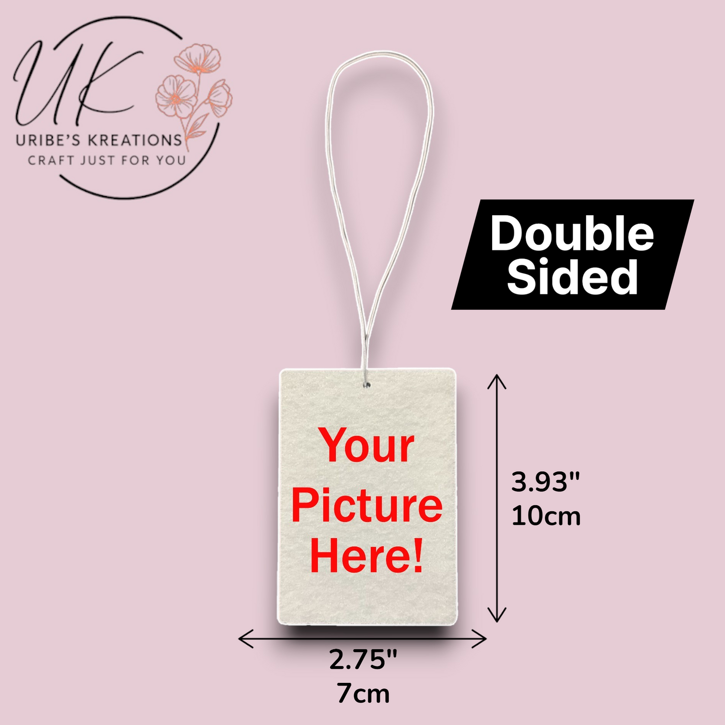 Custom Air Freshener (Rectangle)