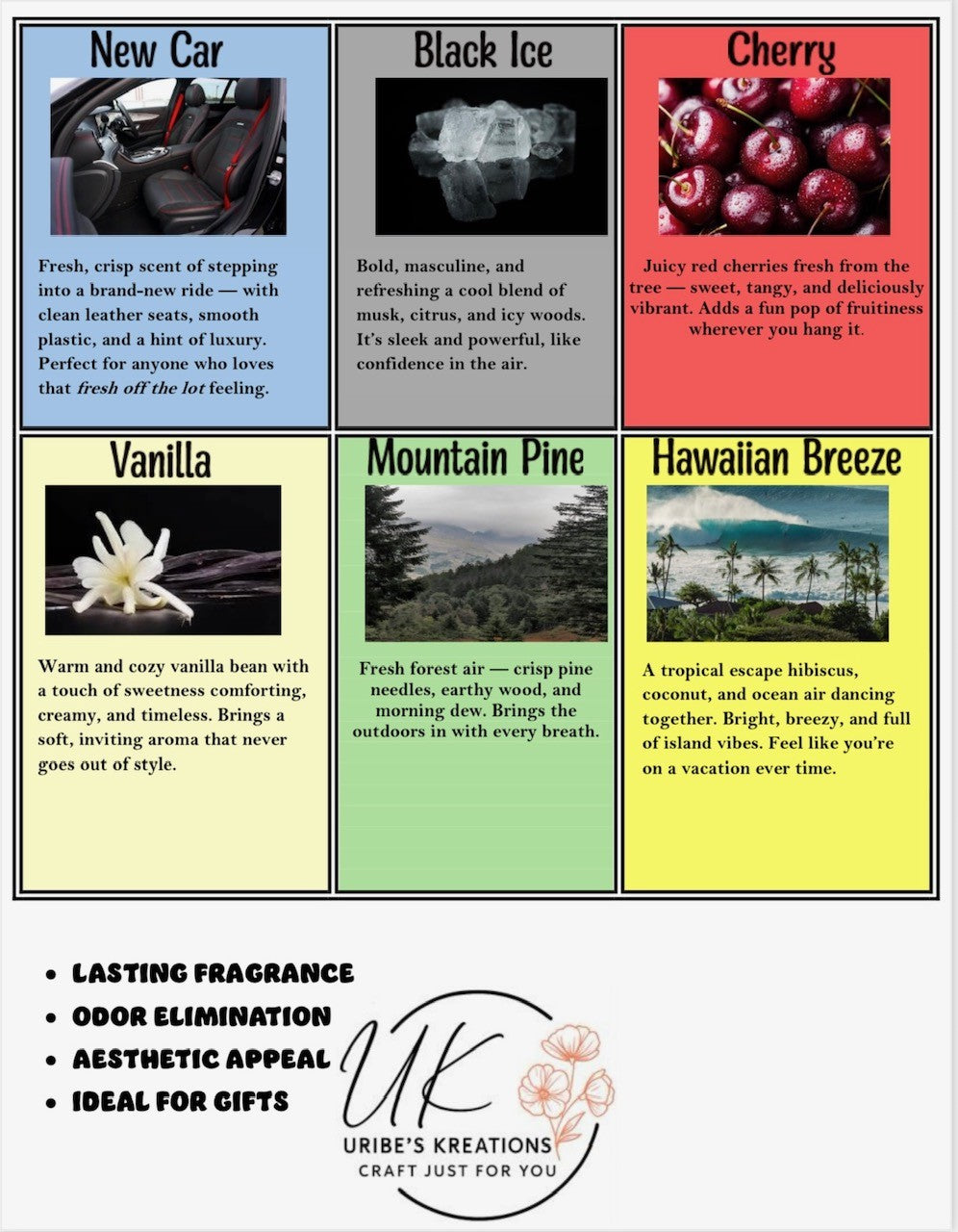 Custom Air Freshener (Rectangle)